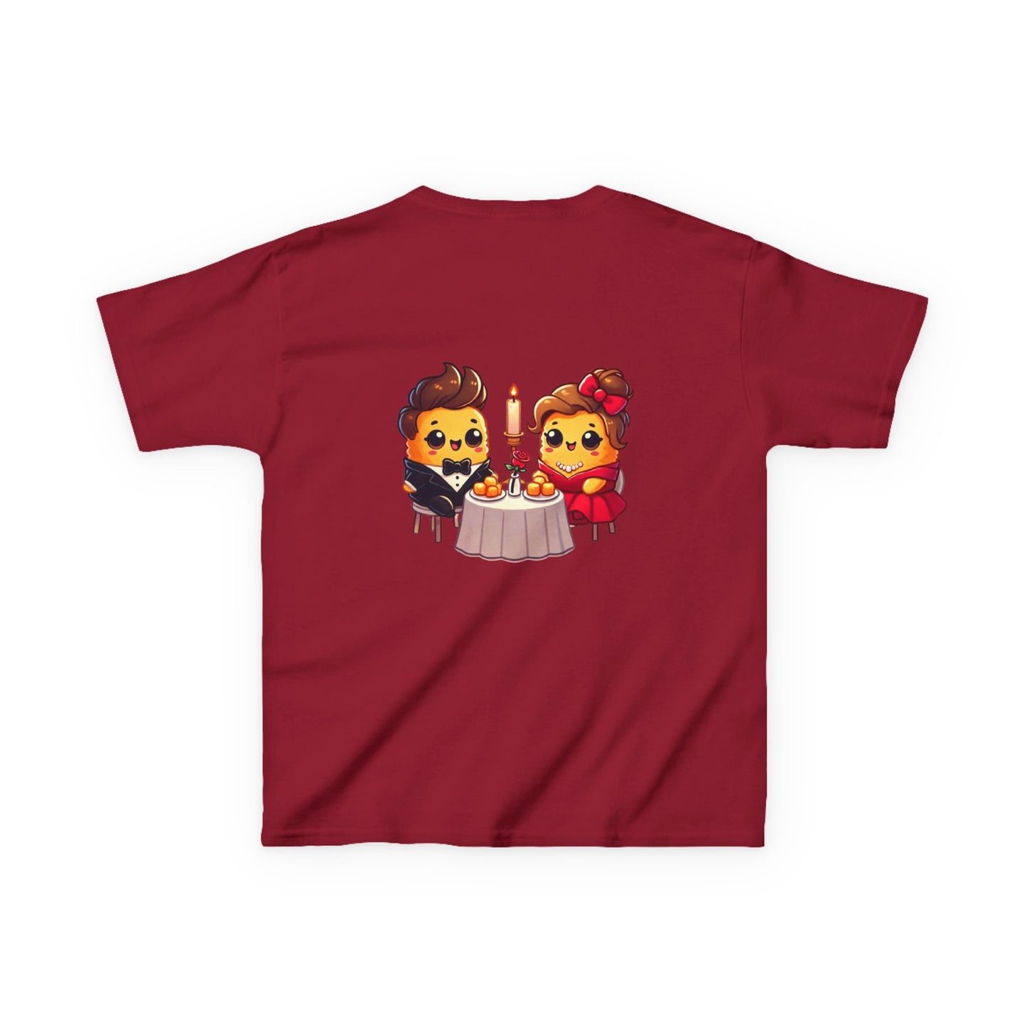 Taylor's Tots Valentines Romantic Dinner Kids Tee