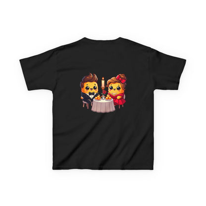 Taylor's Tots Valentines Romantic Dinner Kids Tee