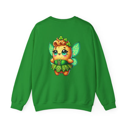 Taylor's Tots Saint Patrick's Day Irish Fairy Tot Crewneck Sweatshirt