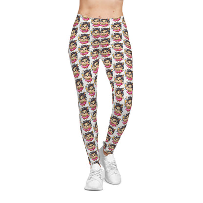 Taylor's Tots Champagne Kelly Women's Casual Leggings