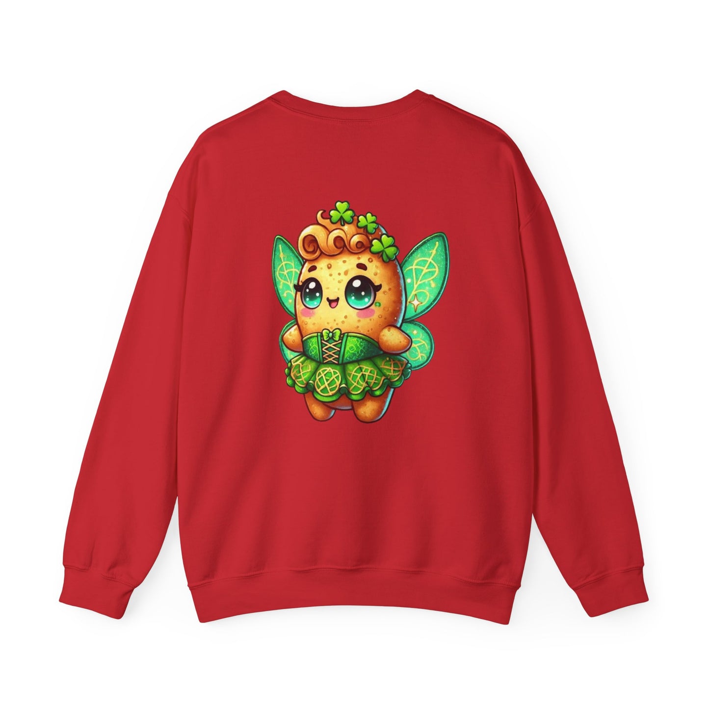 Taylor's Tots Saint Patrick's Day Irish Fairy Tot Crewneck Sweatshirt