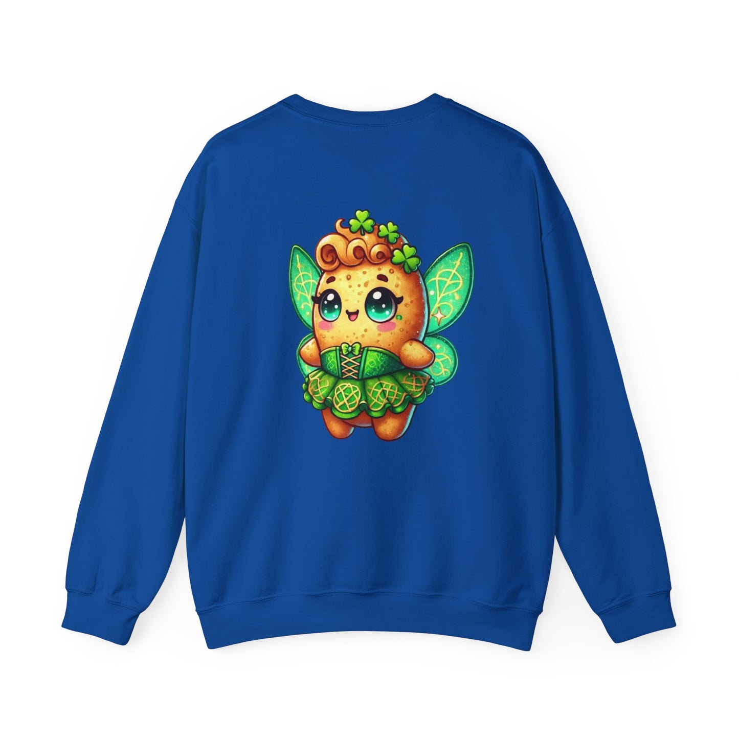 Taylor's Tots Saint Patrick's Day Irish Fairy Tot Crewneck Sweatshirt