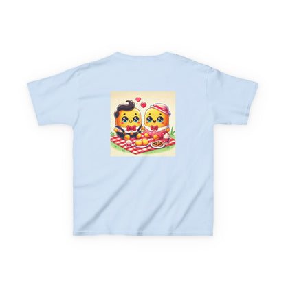 Taylor's Tots Valentines Romantic Picnic Kids Tee