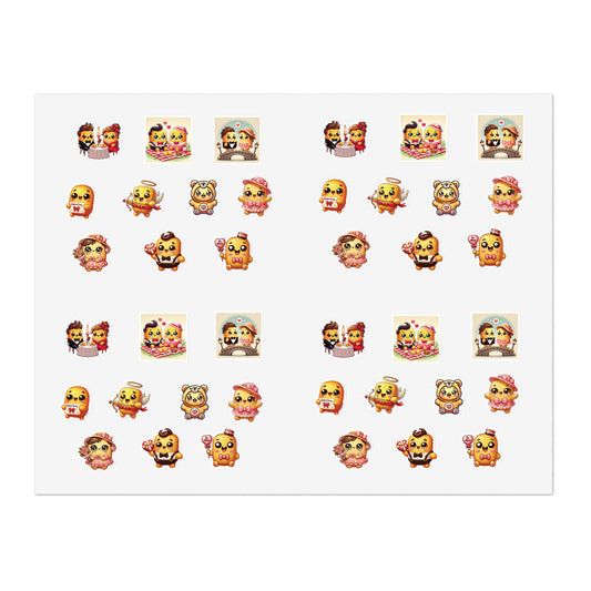 Taylor's Tots Valentines Collection Sticker Sheets