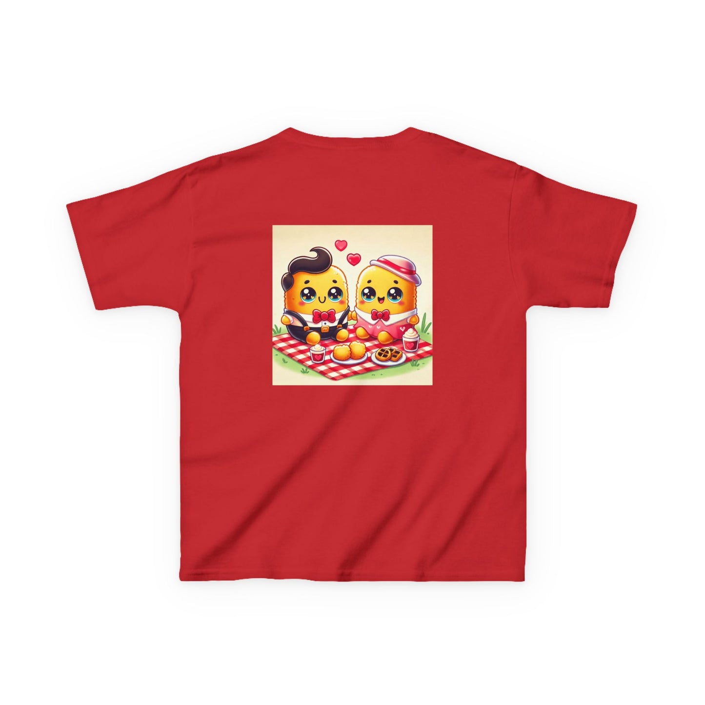 Taylor's Tots Valentines Romantic Picnic Kids Tee