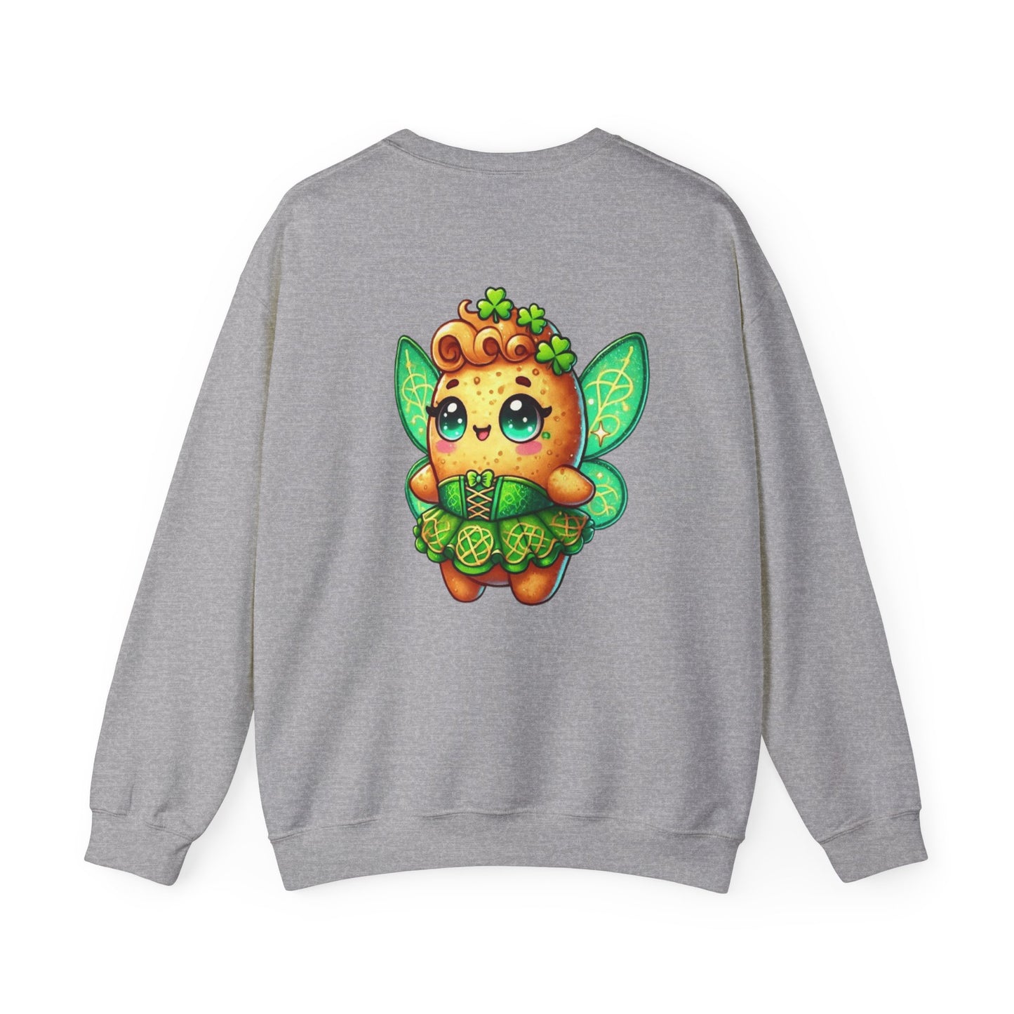 Taylor's Tots Saint Patrick's Day Irish Fairy Tot Crewneck Sweatshirt