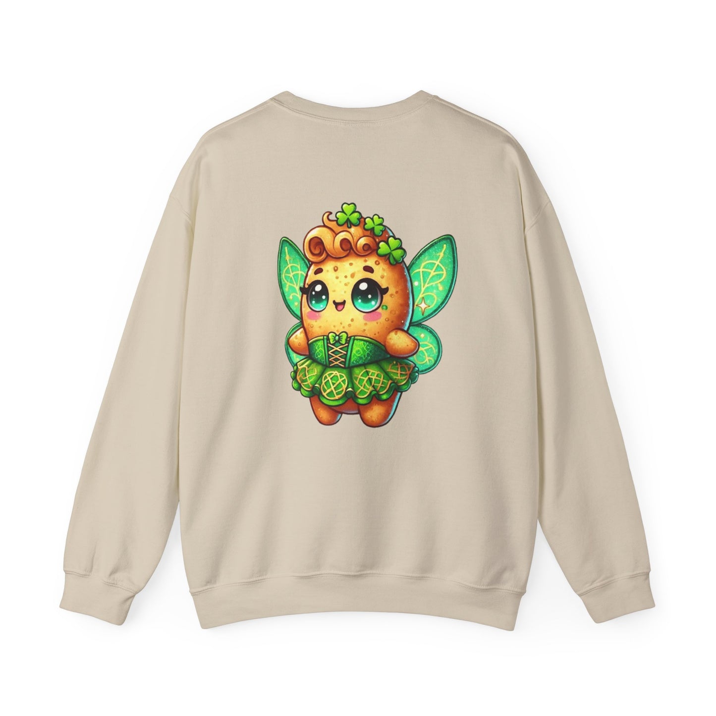 Taylor's Tots Saint Patrick's Day Irish Fairy Tot Crewneck Sweatshirt