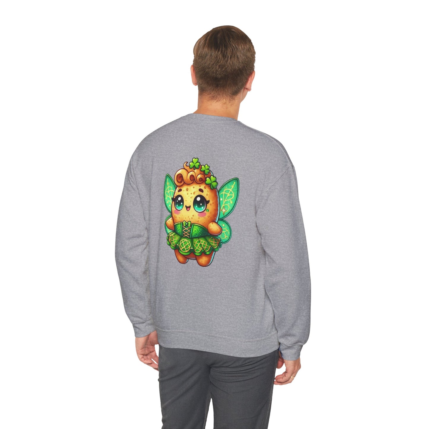 Taylor's Tots Saint Patrick's Day Irish Fairy Tot Crewneck Sweatshirt