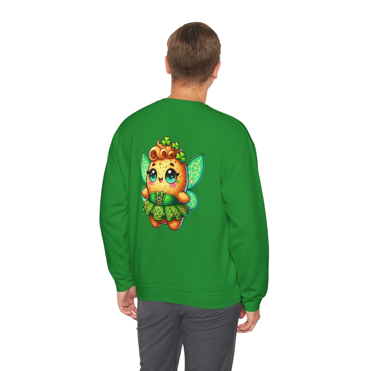 Taylor's Tots Saint Patrick's Day Irish Fairy Tot Crewneck Sweatshirt