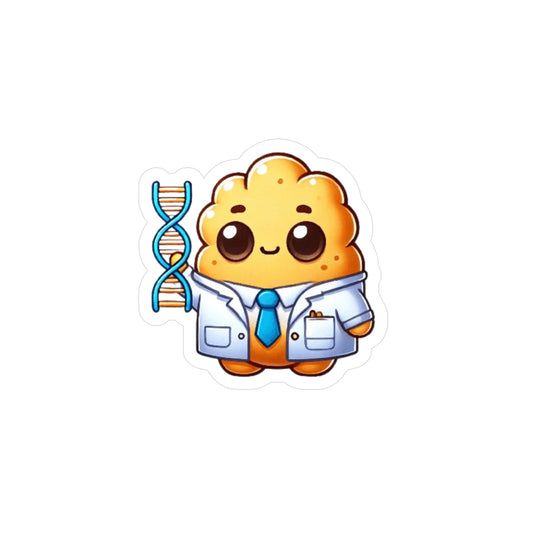 Taylor's Tots Geneticist Vinyl Sticker