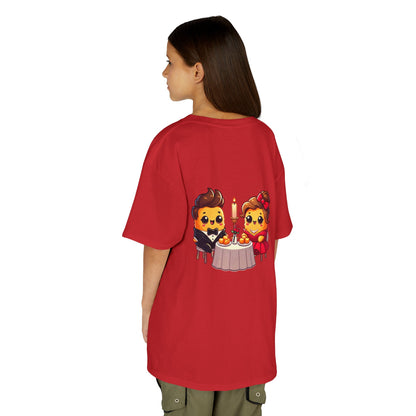 Taylor's Tots Valentines Romantic Dinner Kids Tee