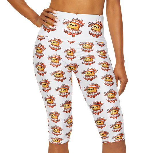 Taylor's Tots Southern Belle Yoga Capri Leggings