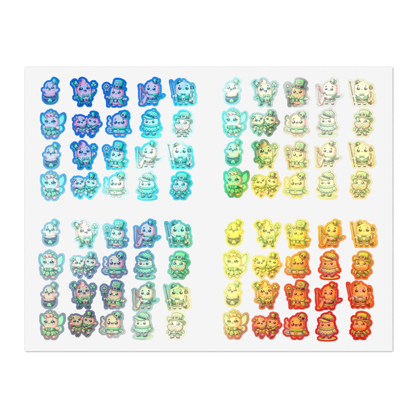 Taylor's Tots Saint Patrick's Collection Sticker Sheets