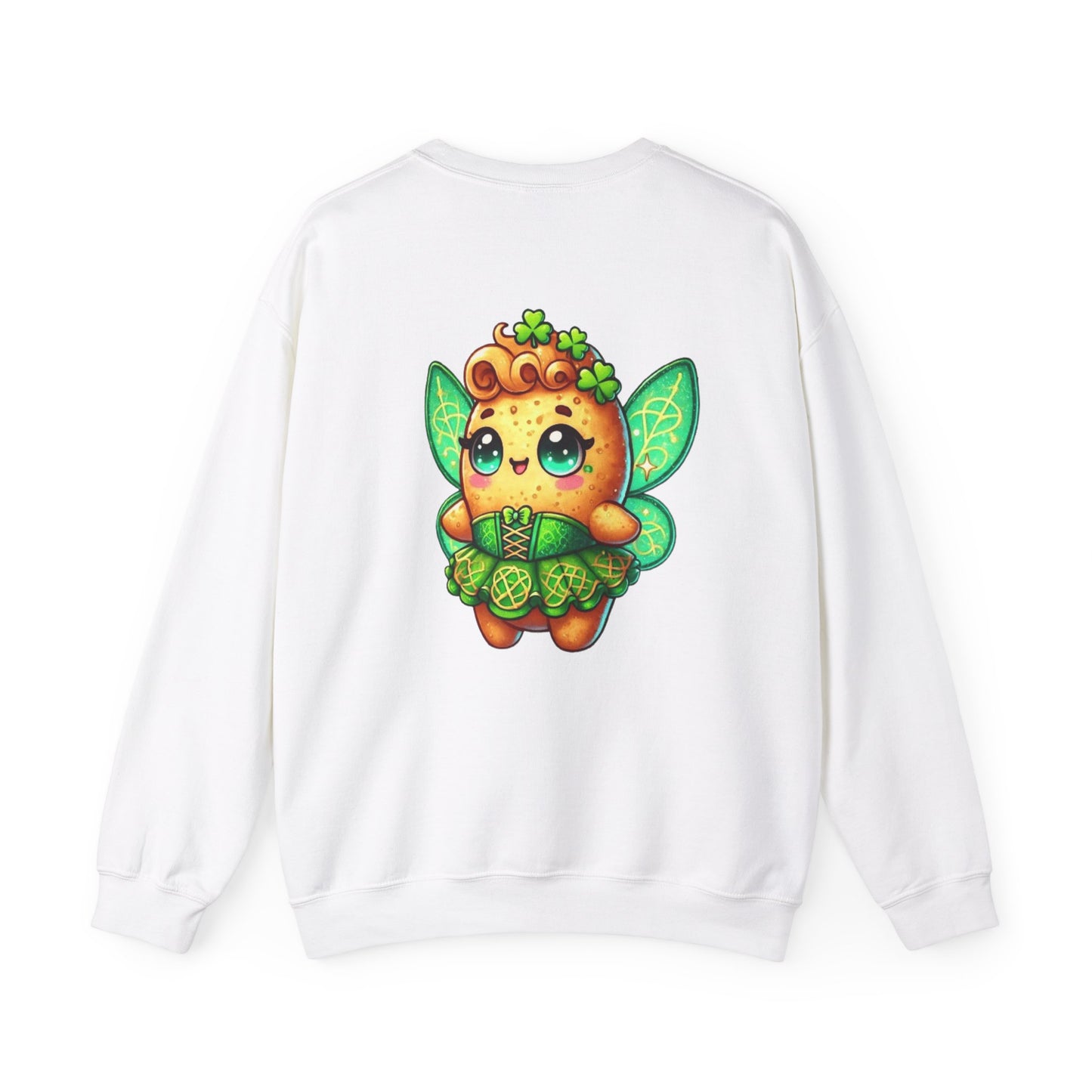 Taylor's Tots Saint Patrick's Day Irish Fairy Tot Crewneck Sweatshirt